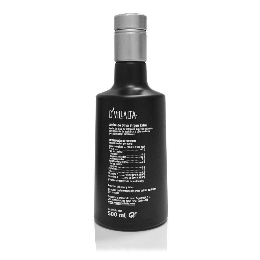 Aceite de Oliva Virgen Extra Maduro DVillalta 500ml
